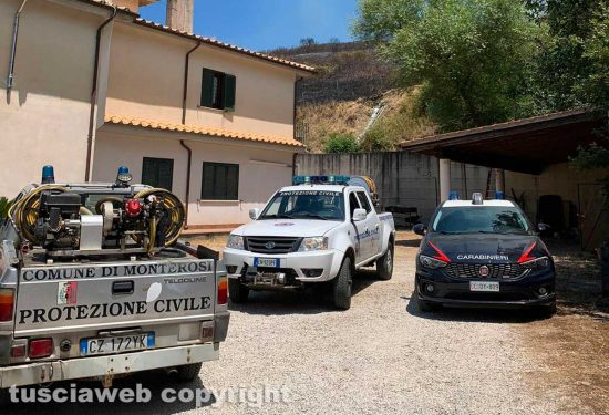 Campagnano Romano - Vasto incendio a ridosso della Cassia bis