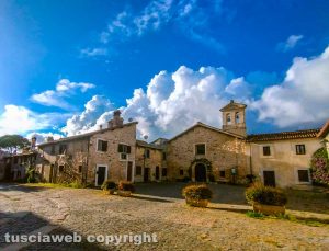 Il centro storico di Cerveteri