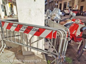 Civitavecchia - Le transente a corso Marconi