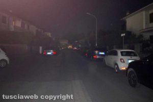 Viterbo - Via Santa Giacinta Marescotti al buio