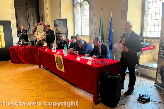Cultura - La cerimonia al museo di Tarquinia
