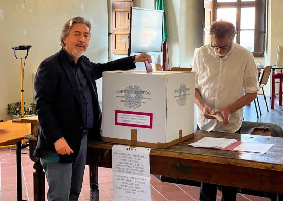 Elezioni europee - Francesco Battistoni al voto