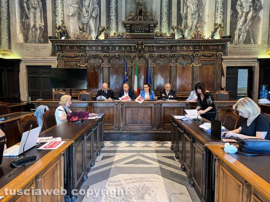 Viterbo - Conferenza stampa Mercato europeo e Mille miglia
