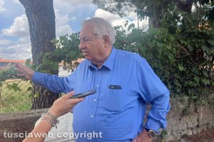 Sport - Calcio - Piero Camilli dopo il sopralluogo