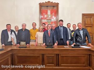 Viterbo - Incontro Forza Italia a palazzo Gentili