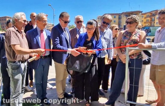Viterbo - L'inaugurazione del parco Melvin Jones