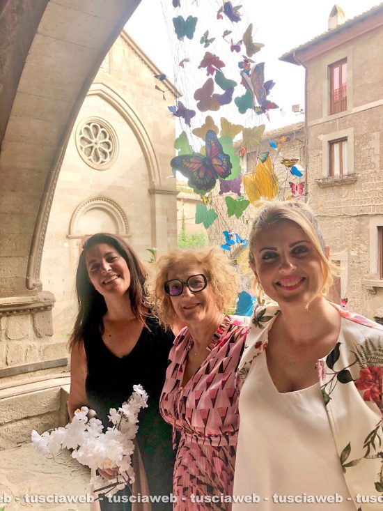  Viterbo - San Pellegrino in Festa - Il gruppo consigliare del Pd nella loggia di Palazzo degli Alessandri 