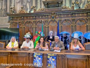 Viterbo - Conferenza di presentazione del Carnevale estivo viterbese