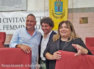 Civitavecchia - Mirko Urbani, Patrizio Scilipoti e Valentina Di Gennaro