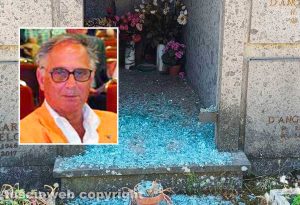 Viterbo - Danneggiata la tomba dell'ex assessore Pippi D'Angelo
