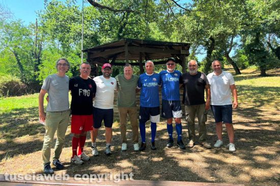 Sport - Calcio - Il Perugia summer camp a Castiglione in Teverina