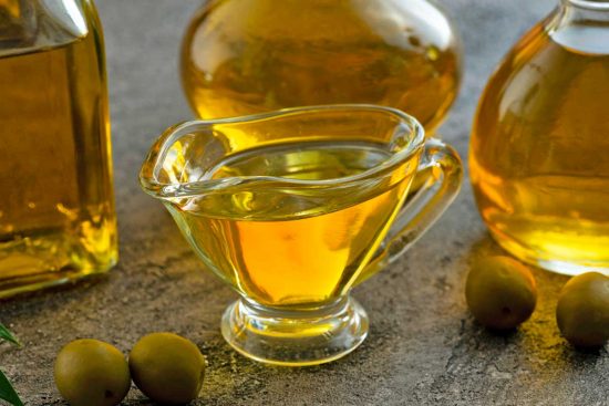 La produzione e la vendita dell'olio d'oliva