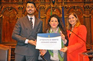 Leonardo Geronzi, Chiara Frontini e Francesca Pietrangeli