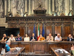 Viterbo - La presentazione di "Io e te sulla stessa pedana”