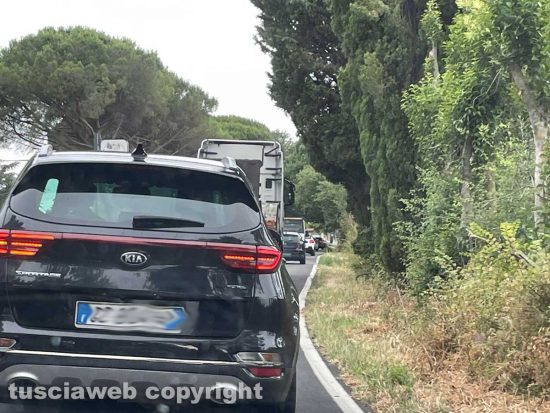 Viterbo - Incidente sulla Superstrada 
