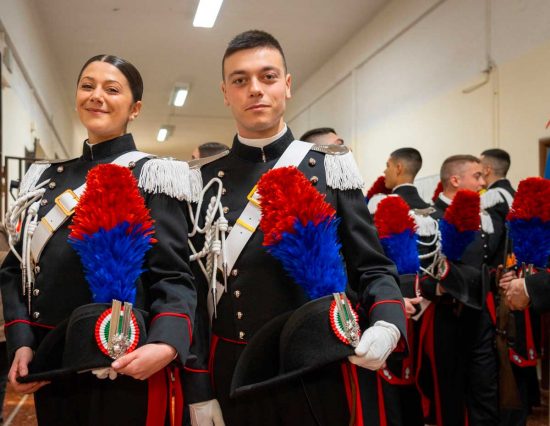 Gli allievi carabinieri