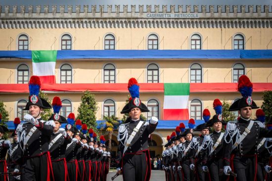 Gli allievi carabinieri