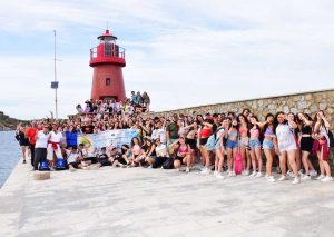 Studenti e docenti del Liceo delle scienze umane e musicale “Santa Rosa” all'isola del Giglio