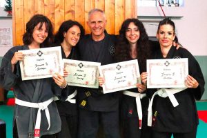 Sport - Arti marziali - Ronin Kai - Le allieve del corso di jujutsu