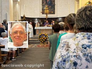 Canepina - Il funerale di Beniamino Mechelli
