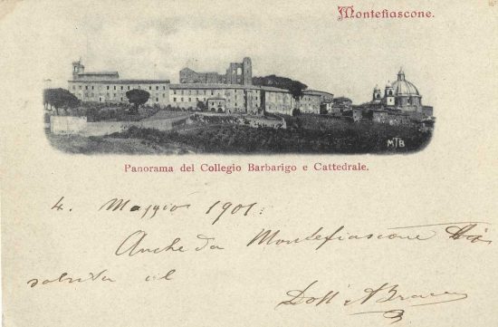 Montefiascone - Cartolina d'epoca - Archivio storico di Marcello Mari