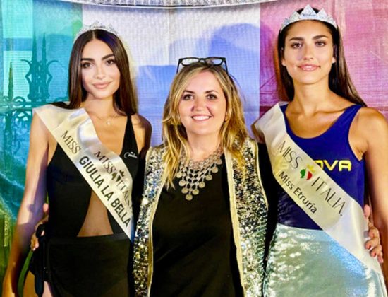 Da sinistra: Arianna Ciamei, Sforza e Claudia Raimondi