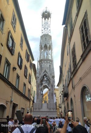 Viterbo - Santa Rosa - Prova di trasporto per Dies Natalis