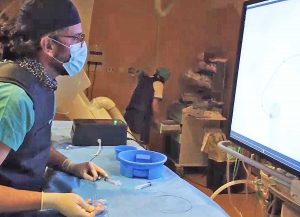 Viterbo - Al Belcolle la prima simulazione del trattamento di aneurismi cerebrali con stampa 3d e realtà aumentata