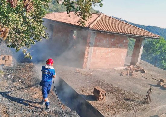 Montefiascone - L'incendio in via Solferino della battaglia