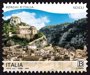 Francobollo dedicato ai borghi d’Italia - Scicli