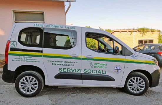 Montefiascone - Il nuovo mezzo della Solidarietà Falisca