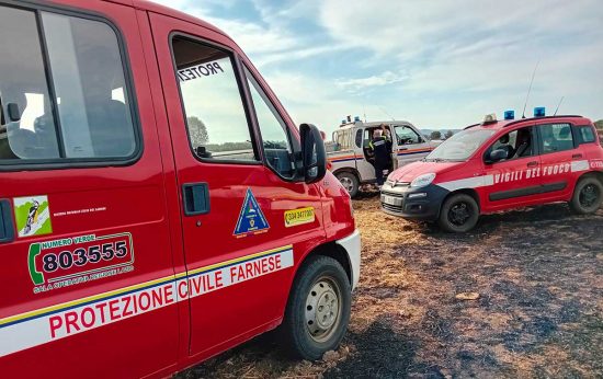 Vigili del fuoco, Protezione civile Farnese, Aeopc Tarquinia