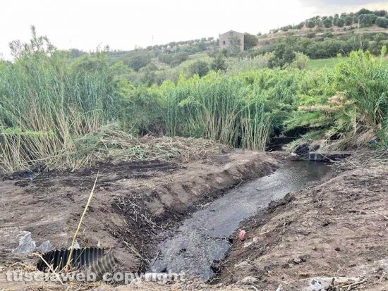 Viterbo - Castel d’Asso - Sistemata la frana in strada Freddano