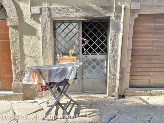 Viterbo - La casa di via Fontanella del suffragio in cui viveva Md Abul Basar Matubbar