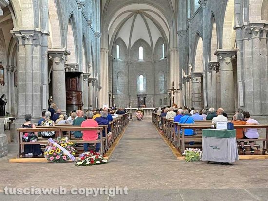 Viterbo - San Martino al Cimino - I funerali di Mario Morucci