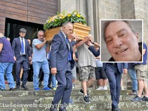 Viterbo - San Martino al Cimino - I funerali di Mario Morucci