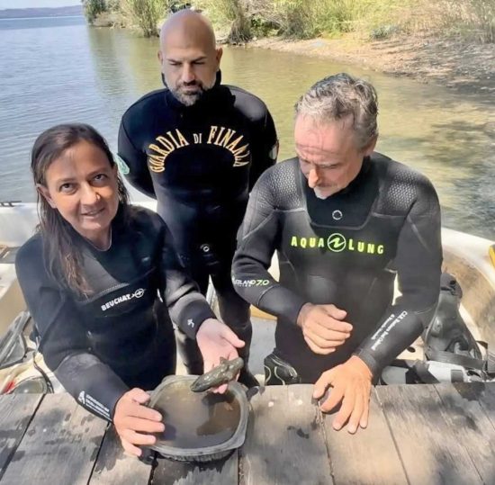 Figurina fittile femminile ritrovata nel lago di Bolsena