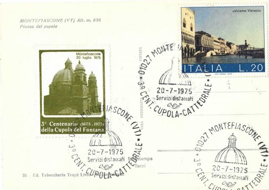 Montefiascone - Cartolina d'epoca - Archivio storico di Marcello Mari