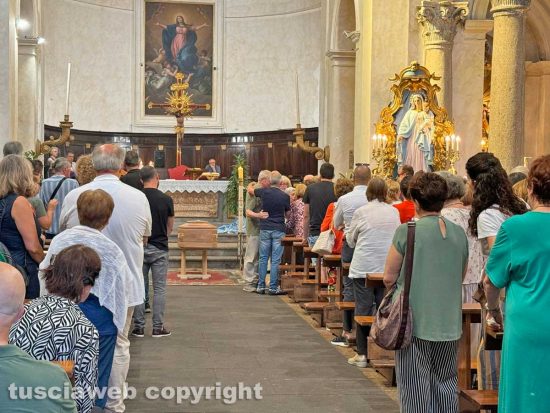 Canepina - Il funerale di Beniamino Mechelli
