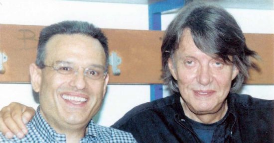 Beniamino Mechelli con Fabrizio De André