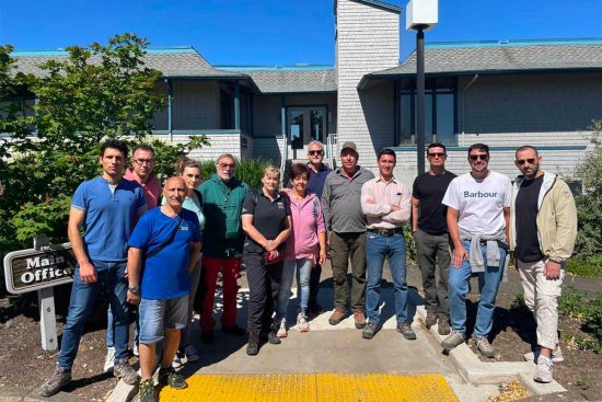 La rappresentanza di Cpn in visita in Oregon