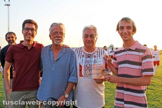 Viterbo - Francesco Boscheri, Antonio Biagioli, Giancarlo Mazza e Mirko Giuggiolini