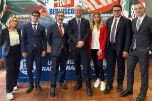 I ragazzi di Forza Italia giovani della provincia di Viterbo a Montecitorio