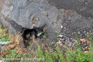 Viterbo - Voragine in via San Biele