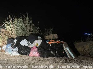 Civitavecchia - Rifiuti nella zona della Frasca