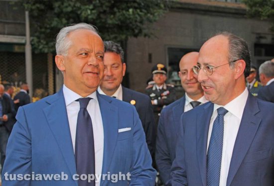 Matteo Piantedosi con Gennaro Capo