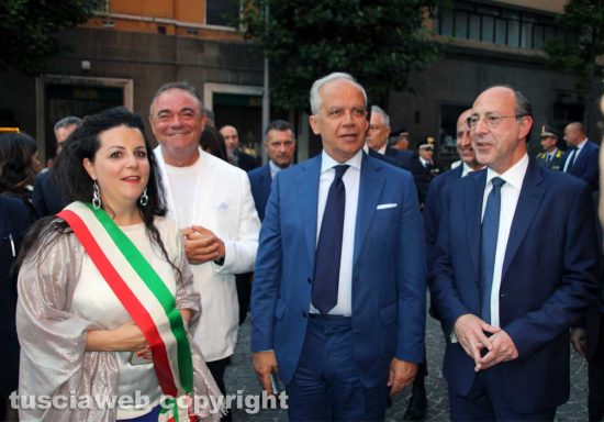 Il ministro Matteo Piantedosi (Interno) a Viterbo