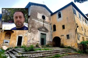 Orte - L'ex convento di San Bernardino - Nel riquadro Luca Di Mari
