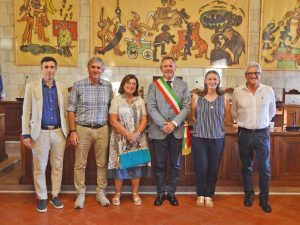 Tarquinia - Il sindaco Sposetti e la giunta