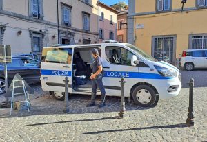Viterbo - Il presidio della polizia locale